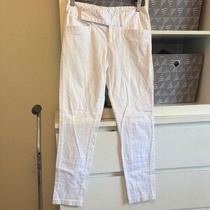 Chic White Skinny Pants for Women